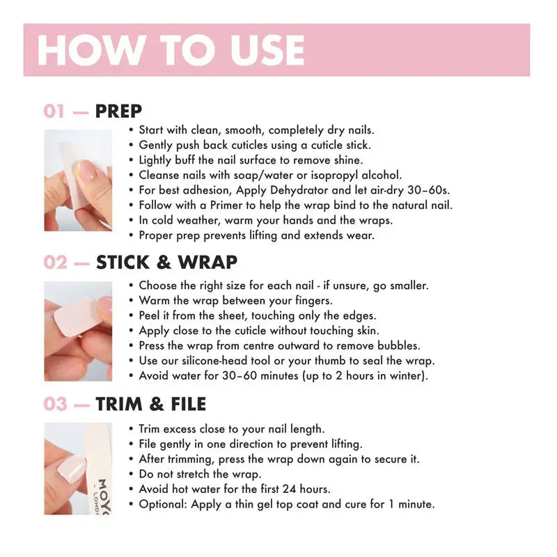 MoYou London Non-UV Gel Wraps Cosmic Zone