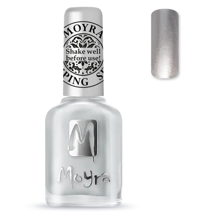 Moyra Stamping Nail Polish SP08 Silver