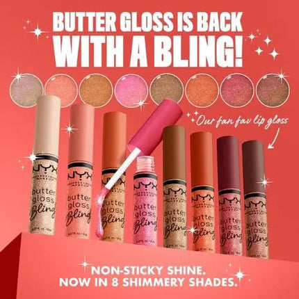 NYX Professional Makeup Butter Gloss Bling  Hustla