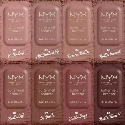 NYX Professional Makeup Buttermelt Bronzer All Butta D Up