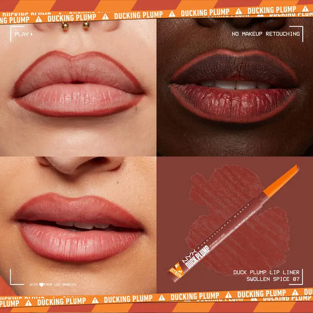 NYX Professional Makeup Duck Plump Lip Pencil Swollen Spice