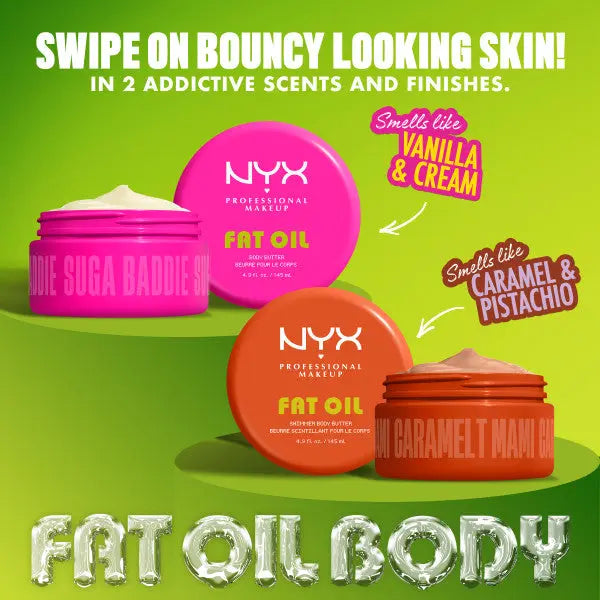 NYX Professional Makeup Fat Oil Caramelt Mami Body Butter Mini