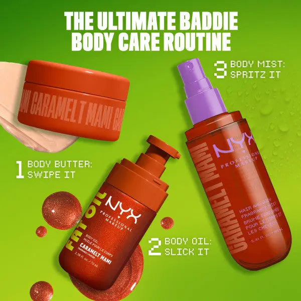NYX Professional Makeup Fat Oil Caramelt Mami Body Oil Mini