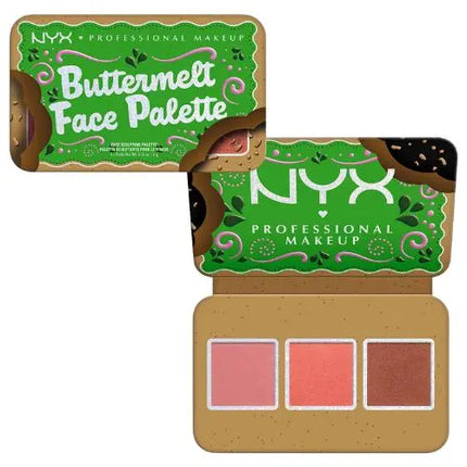 NYX Professional Makeup Holiday Buttermelt Face Palette Dark