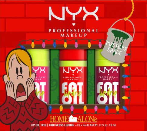 NYX Professional Makeup Home Alone Fat Oil Lip Drip Trio 02