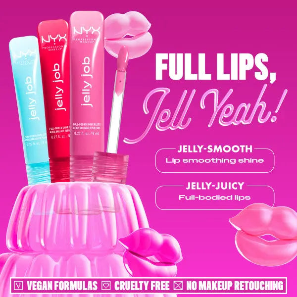 NYX Professional Makeup Jelly Job Lipgloss Jellybean