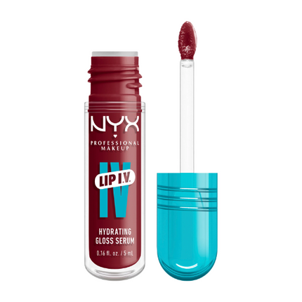 NYX Professional Makeup Lip IV Hydrating Lip Gloss Blush Rush