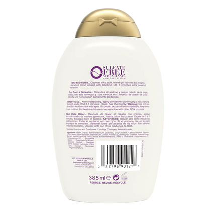 OGX Beauty Extra Strength Damage Remedy and Coconut Miracle Oil Conditioner