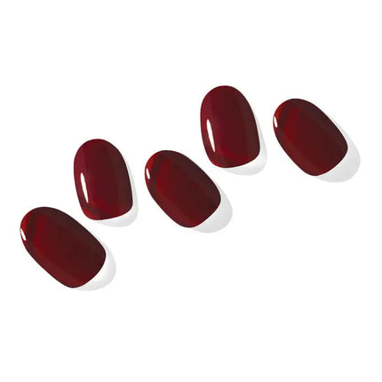 Ohora Semi Cured Gel Nail Strips N Classic Burgundy