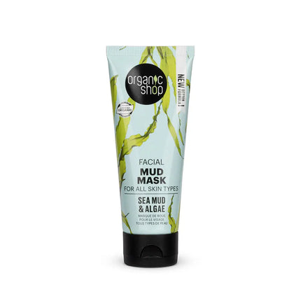 Organic Shop Facial Mud Mask Sea Mud & Algae