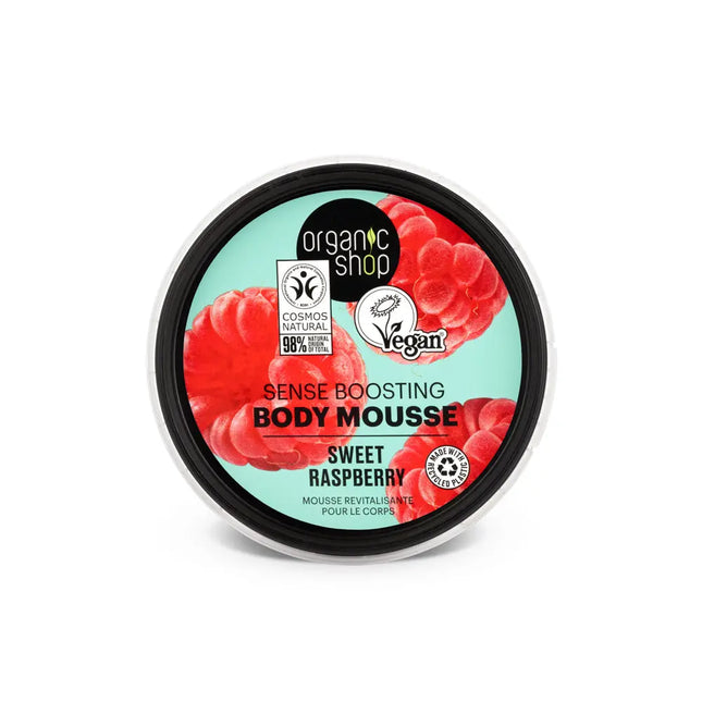 Organic Shop Refreshing Body Mousse Sweet Raspberry