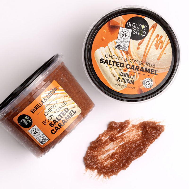 Organic Shop Salted Caramel Chewy Body Scrub