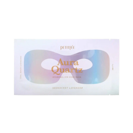 Petitfee Aura Quartz Hydrogel Eye Zone Mask Iridescent Lavender