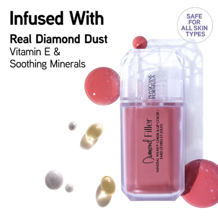 Physicians Formula Diamond Filler Cheek&Lip Color Brilliant Peach