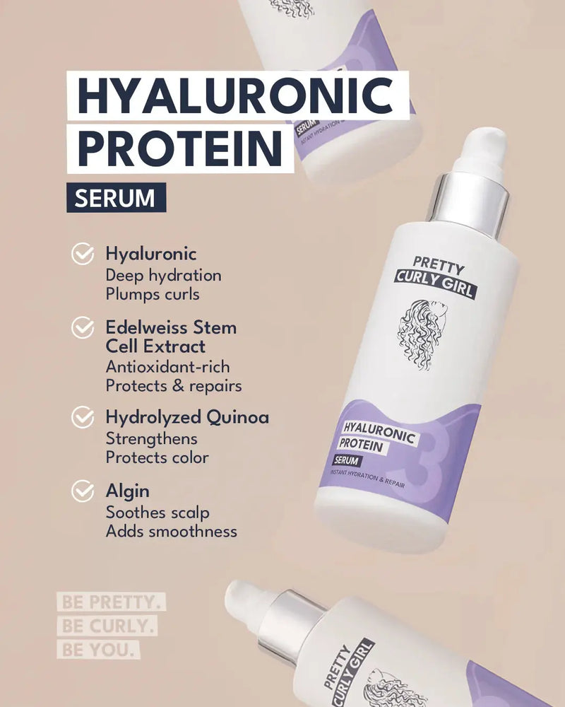 Pretty Curly Girl Hyaluronic Protein Serum