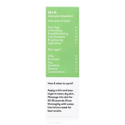 Q+A Apple AHA Exfoliating Gel