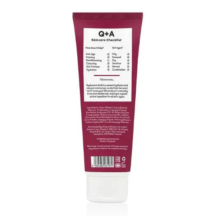 Q+A Hyaluronic Acid Gel Cleanser