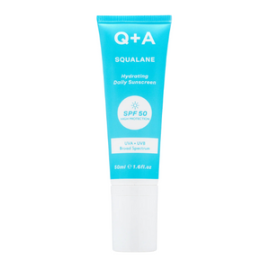 Q+A Squalane Hydrating Face Sunscreen SPF 50