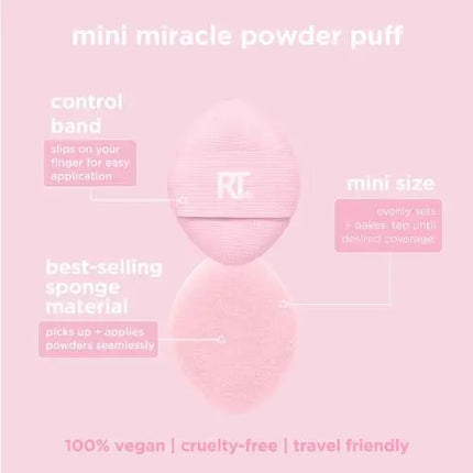 Real Techniques Mini Miracle Powder Puff Trio