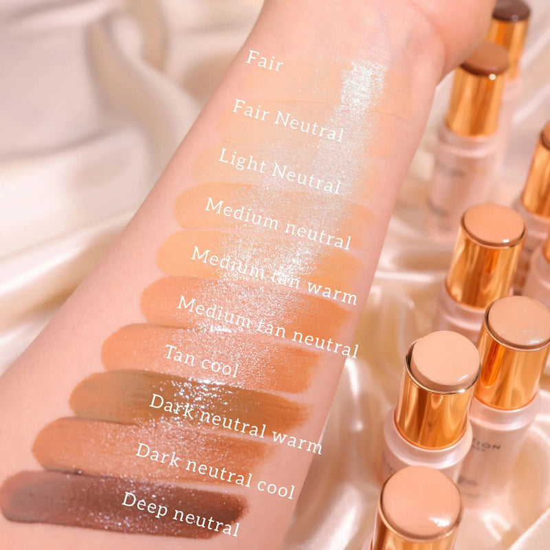 Revolution Skin Silk Glow Tint Sheer Foundation Stick Deep Neutral