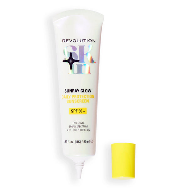 Revolution Skin Sunray Glow Daily Protection Sunscreen SPF 50+ with Vitamin C