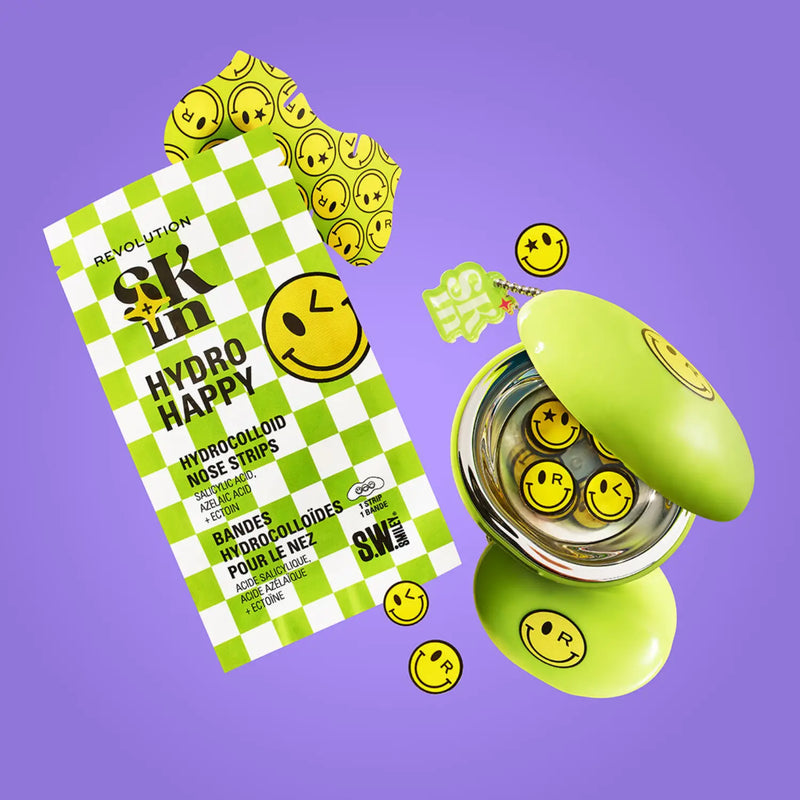 Revolution Skin x S.W.Smiley Happy Dots Hydrocolloid Spot Patches and Case