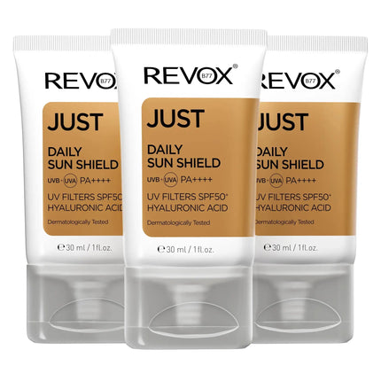 Revox Just Daily Sun Shield SPF 50+ with Hyaluronic Acid Set