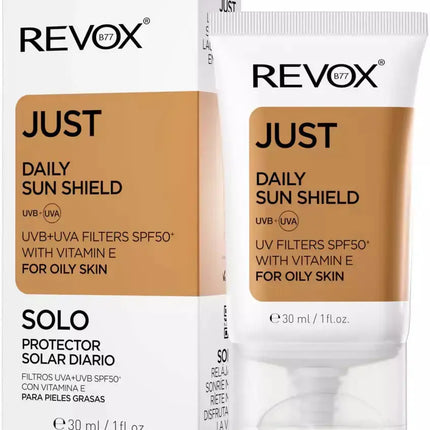 Revox Just Daily Sun Shield SPF50+ for Oily Skin