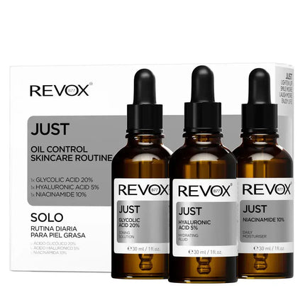 Revox Just Oil Control Skincare Routine