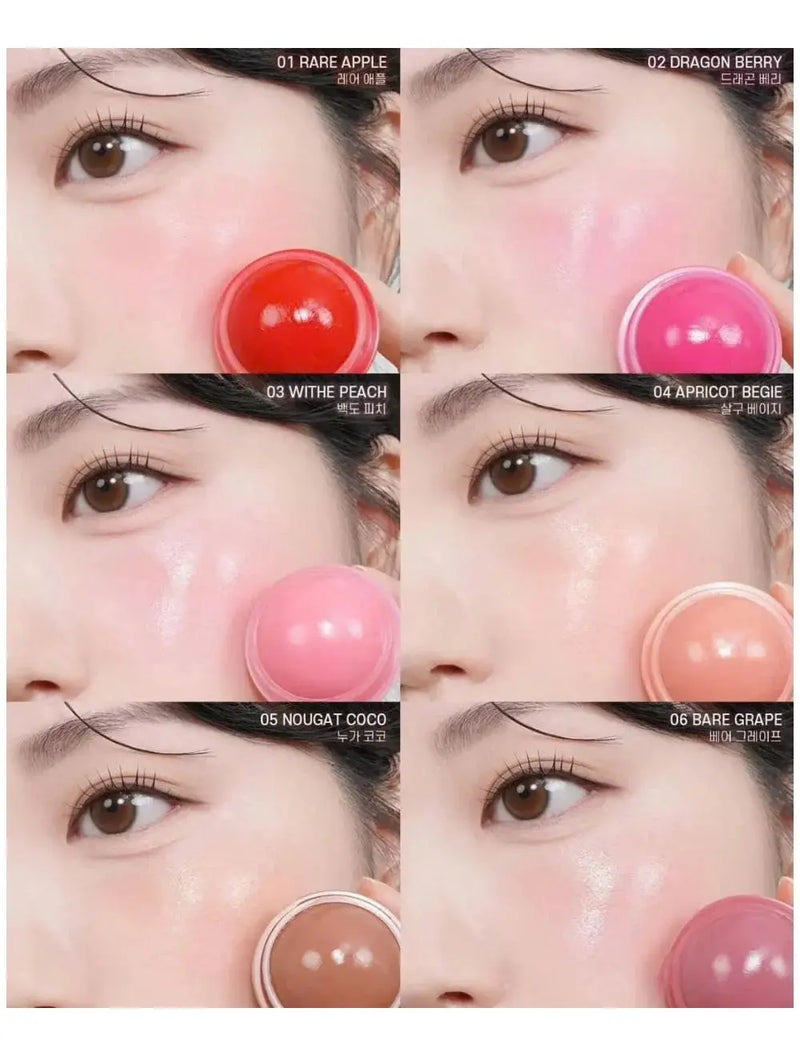 Romand Juicy Roll Cheek 01 Rare Apple