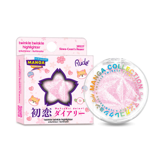 Rude Cosmetics Manga Collection Twinkle Twinkle Highlighter Sawa Chan's Heart