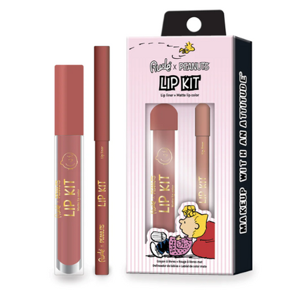 Rude Cosmetics x Peanuts Lip Kit Nose Kiss