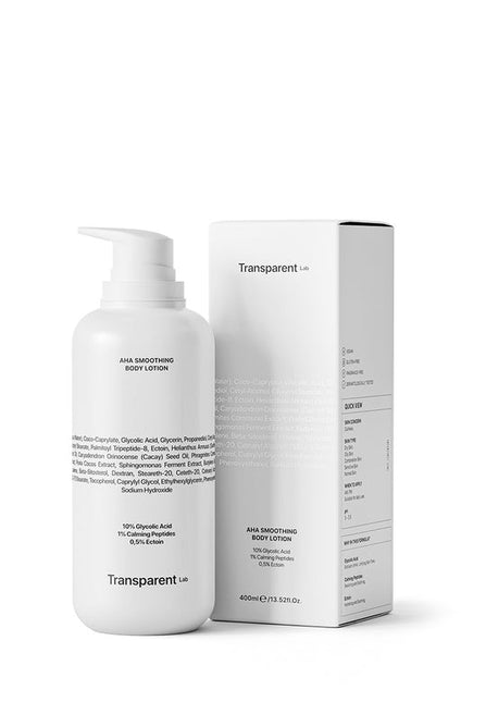 Transparent Lab AHA Smoothing Body Lotion