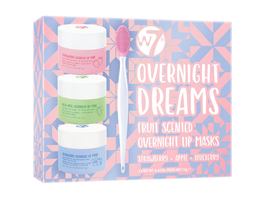 W7 Cosmetics Cosmetics Overnight Dreams Lip Mask Gift Set