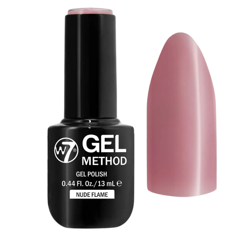 W7 Cosmetics Gel Method Gel Polish Nude Flame