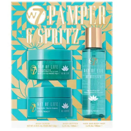 W7 Cosmetics Pamper & Spritz Gift Set