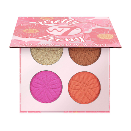 W7 Cosmetics Pretty Peony Face Palette