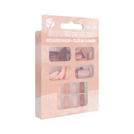 W7 Cosmetics Shades of Nude 96pcs Nails Set