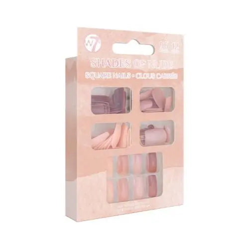 W7 Cosmetics Shades of Nude 96pcs Nails Set