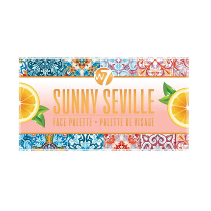 W7 Cosmetics Sunny Seville Face Palette Dark