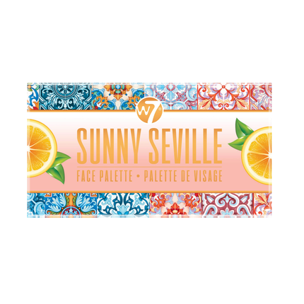 W7 Cosmetics Sunny Seville Face Palette Medium