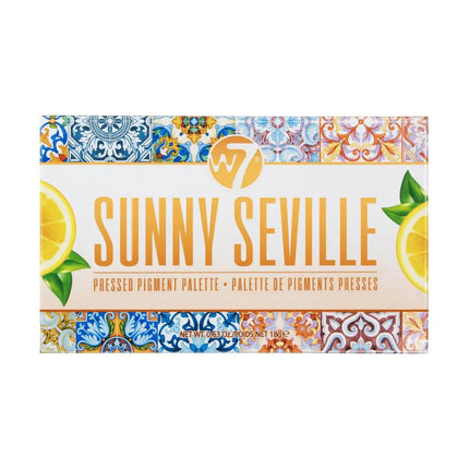 W7 Cosmetics Sunny Seville Pressed Pigment Palette