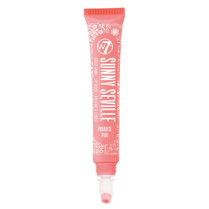 W7 Cosmetics Sunny Seville Sheer Shade Lip Gloss Paradise Pink