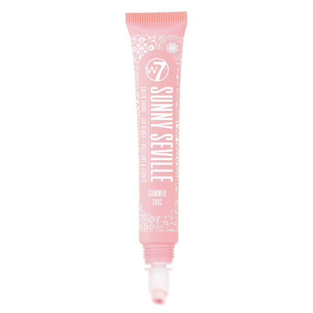 W7 Cosmetics Sunny Seville Sheer Shade Lip Gloss Summer Chic