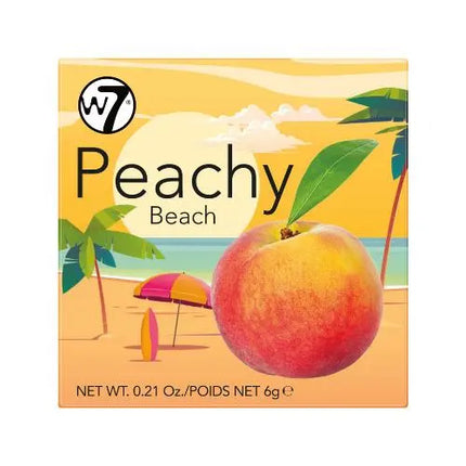 W7 Cosmetics The Boxed Blusher Peachy Beach