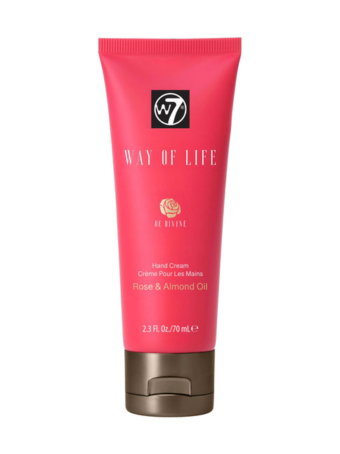 W7 Cosmetics Way of Life Hand Cream Rose & Almond