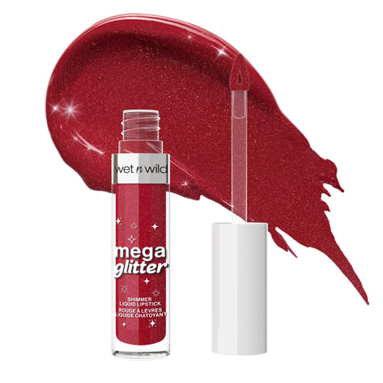 Wet n Wild Mega Glitter Shimmer Liquid Lipstick New Soulmate