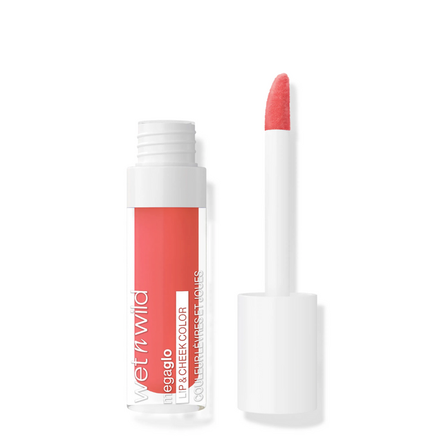 Wet n Wild Mega Glo Liquid Lip&Cheek Coral Dream