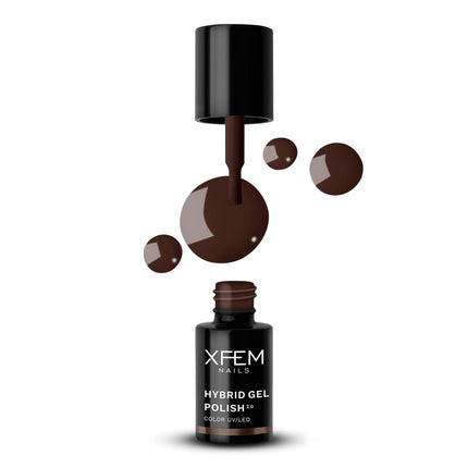 XFEM Hybrid UV/LED Gel Polish 261 Hot Cocoa