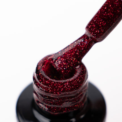 XFEM Hybrid UV/LED Gel Polish 264 Sparkling Red